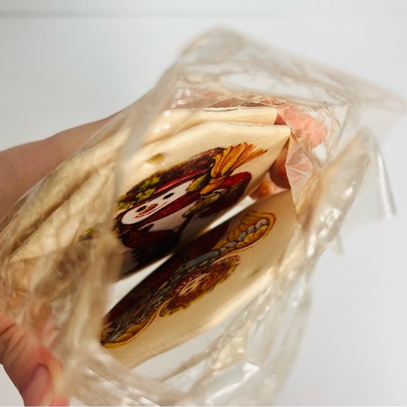 vintage avon christmas ornament set of 3 santa snowman angel fragranced fabric - Picture 4 of 6